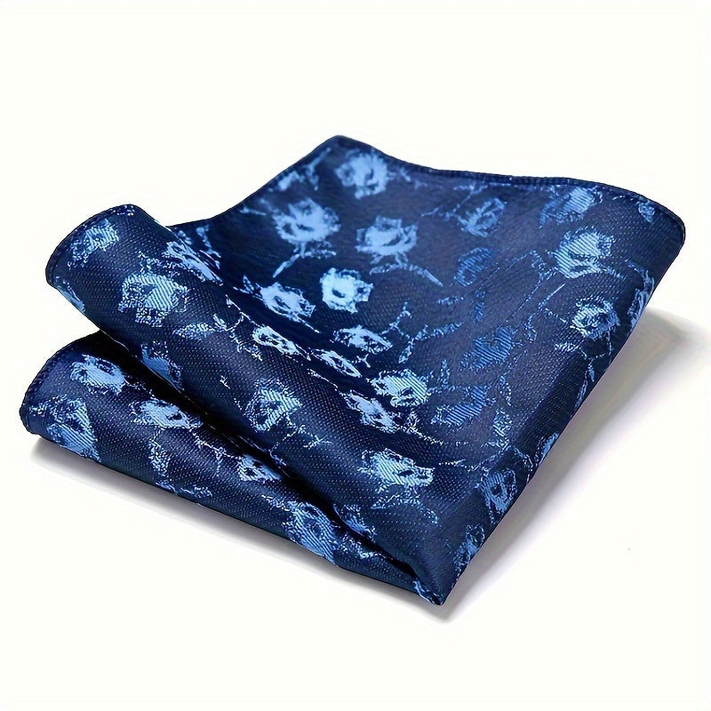 Men's Retro Suit Jacquard Handkerchief