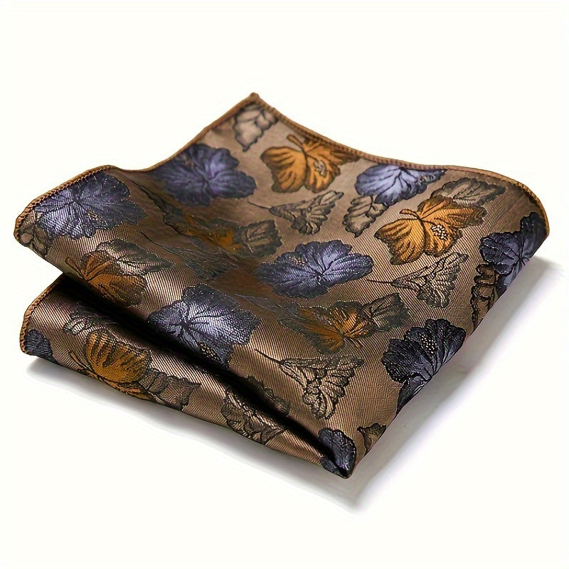 Men's Retro Suit Jacquard Handkerchief