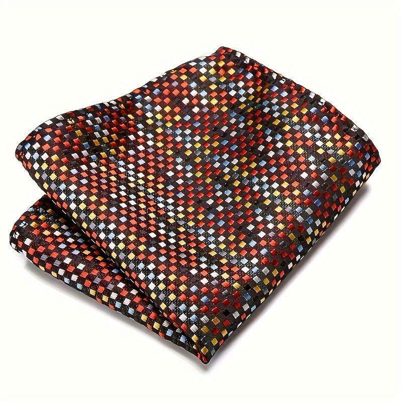 Men's Retro Suit Jacquard Handkerchief