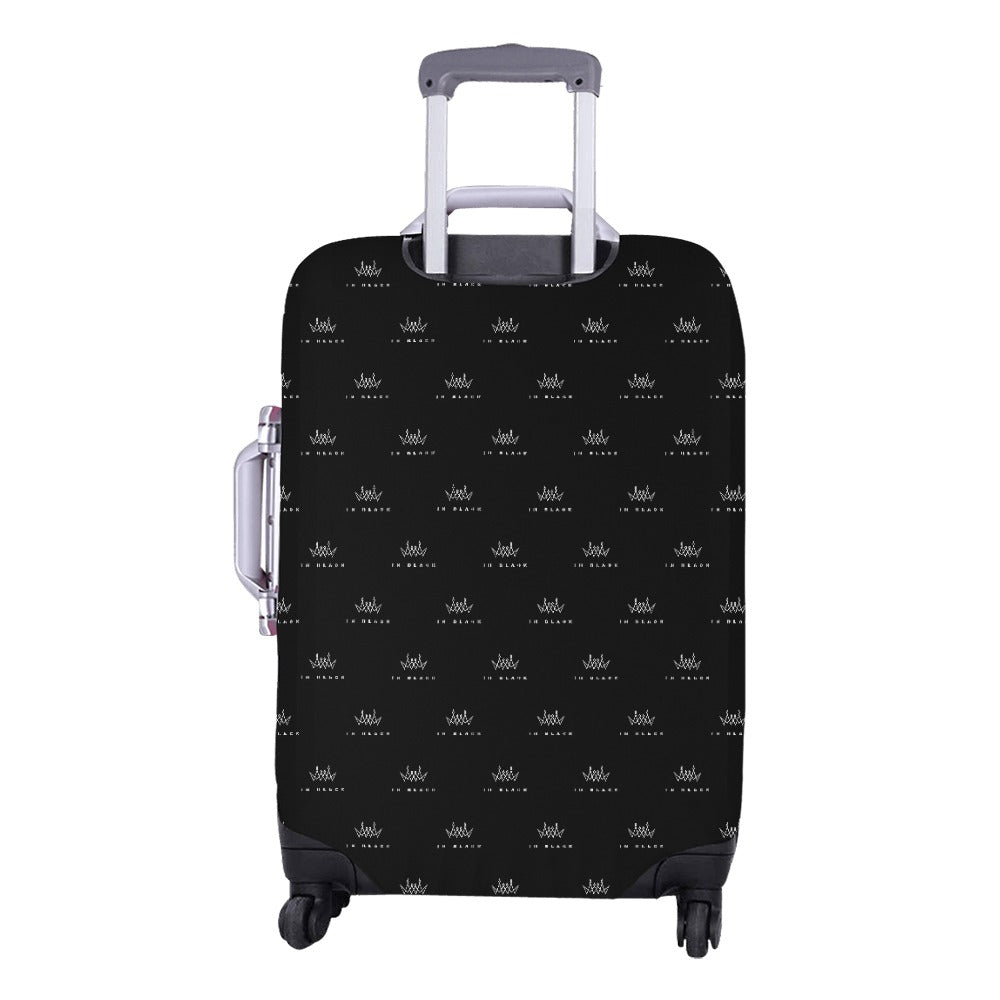 IN BLACK Men & Women Luggage Cover (22"-25") (Medium)