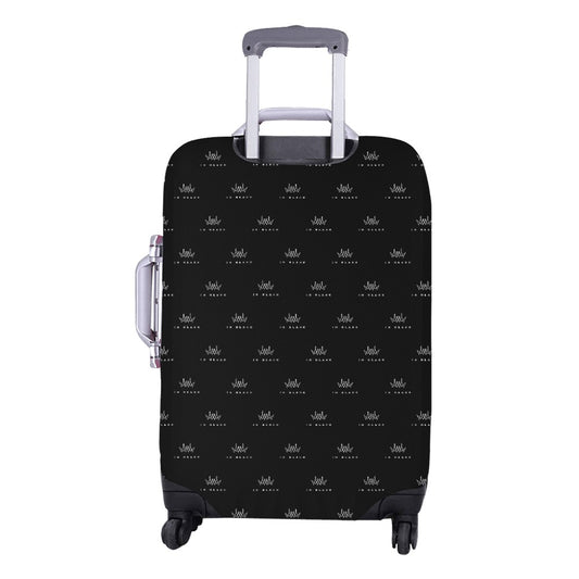 IN BLACK Men & Women Luggage Cover (22"-25") (Medium)