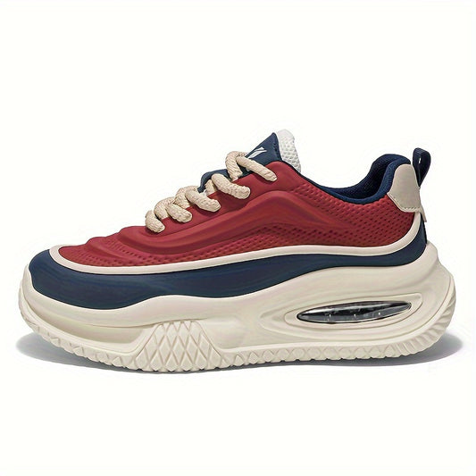 Men's Casual Athletic Sneakers - Breathable, Non-Slip, Lace-Up Shoes for Outdoor & Casual Attire