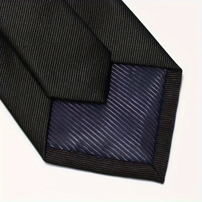 A Solid Color Handcrafted Narrow Tie With A Width Of 6cm Is Suitable For Various Occasions Such As Workplace Interviews, Meetings, Banquets, And Weddings.