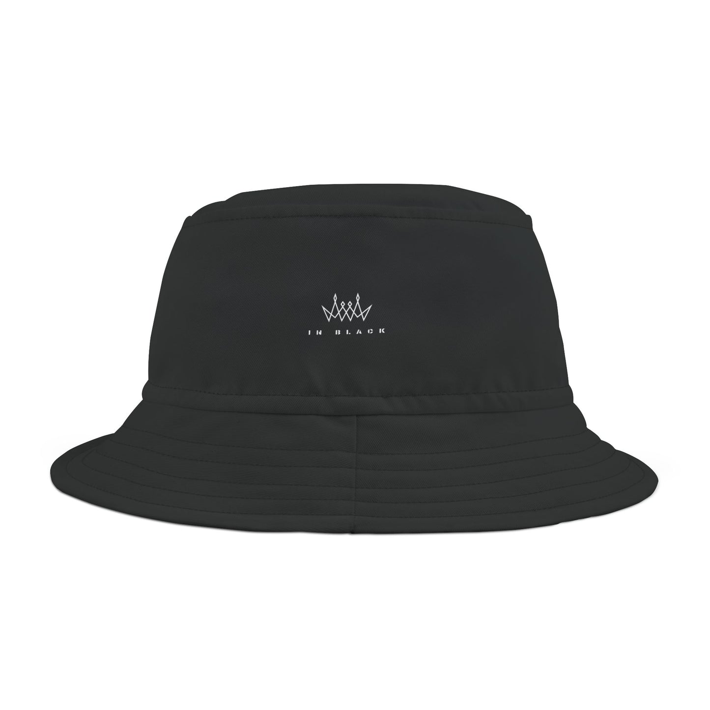 Bucket Hat - Black Summer Strand Kapp Japanies Design