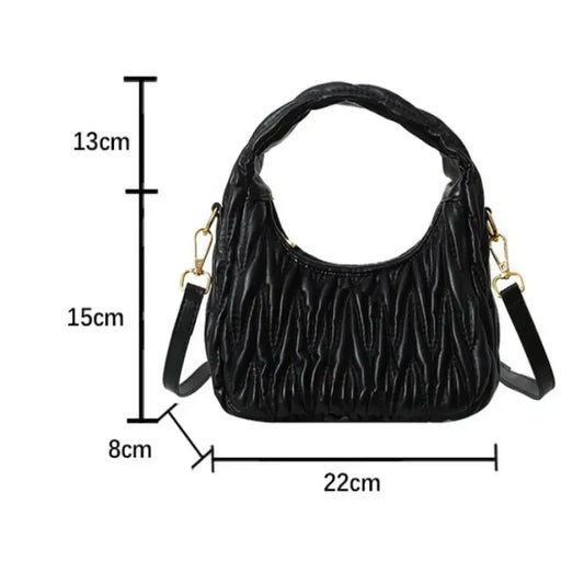 Luxury Designer Women's Bag Fashion Shoulder Bag Pleated Cloud Pack Handbags For Women Shopping Bags With Logo