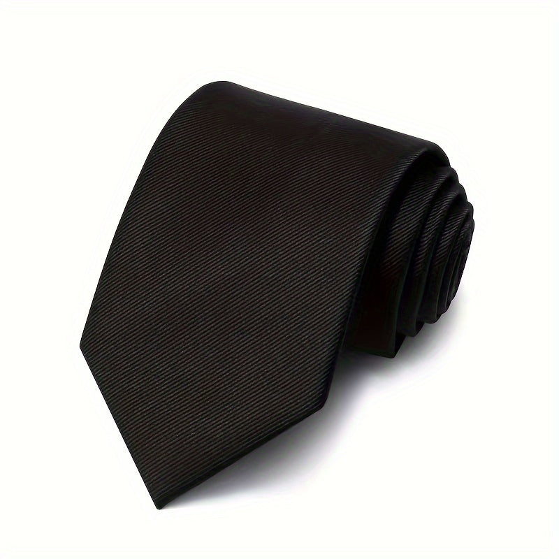 A Solid Color Handcrafted Narrow Tie With A Width Of 6cm Is Suitable For Various Occasions Such As Workplace Interviews, Meetings, Banquets, And Weddings.